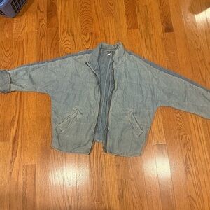 Free People Dolman Jacket Denim